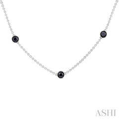 ASHI Diamond Station Necklace 987S1PPFKNKWG