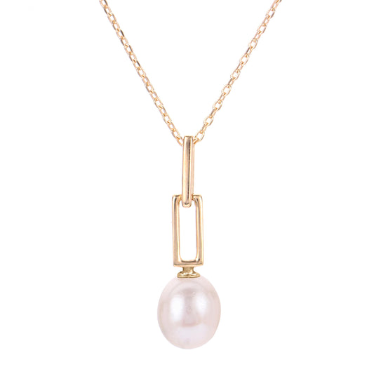 Parkplace Pearls 14KT Yellow Gold Freshwater Pearl Pendant 988756/18