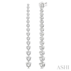 ASHI Riviera Diamond Long Earrings 992J0PPFGERWG-2.00