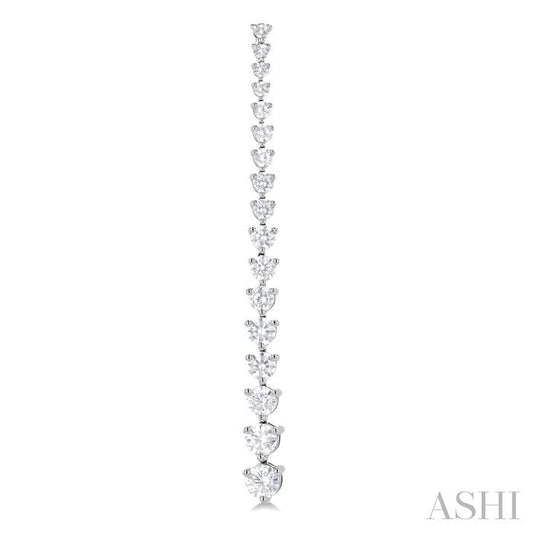 ASHI Riviera Diamond Long Earrings 992J0PPFGERWG-3.00
