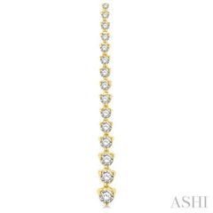 ASHI Riviera Diamond Long Earrings 992J0PPFGERYG-2.00