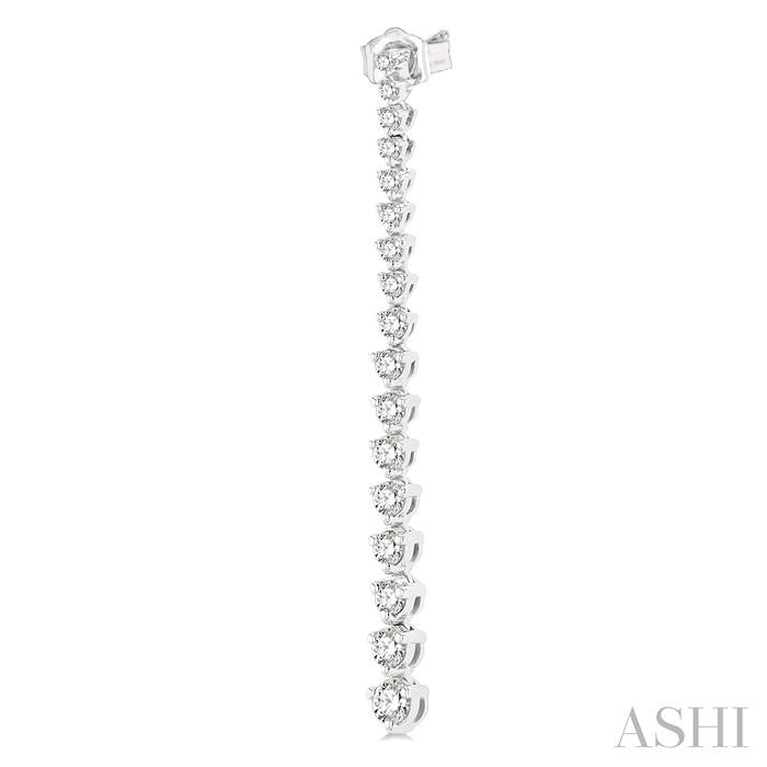 ASHI Riviera Diamond Long Earrings 992J1PPFGERWG
