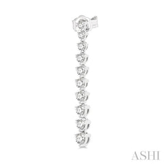 ASHI Riviera Diamond Long Earrings 992J3PPFGERWG