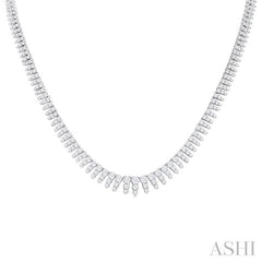 ASHI Waterfall Diamond Necklace 992V5PPFGNKWG