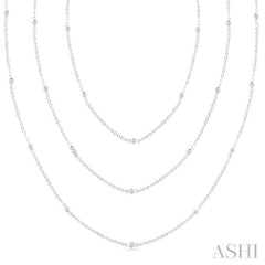 ASHI Diamond Station Long Necklace 993E1PPFGNKWG