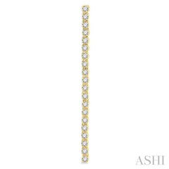 ASHI Diamond Tennis Long Earrings 993J1PPFGERYG