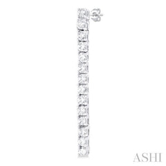 ASHI Diamond Tennis Long Earrings 993J3PPFGERWG
