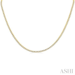 ASHI Diamond Tennis Necklace 993J7PPFGNKYG