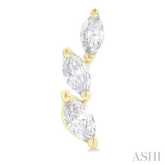 ASHI Marquise Shape Diamond Fashion Ear Climbers 993Z5PPFGERYG