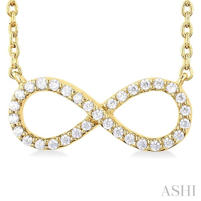 ASHI Infinity Petite Diamond Fashion Pendant 994J0PPFSNKYG