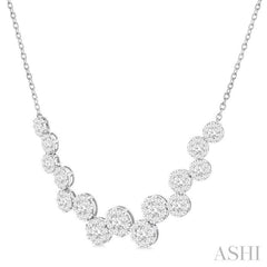 ASHI Lovebright Diamond Necklace 994U3PPFGNKWG