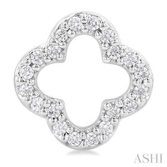 ASHI Clover Petite Diamond Fashion Earrings 995J8PPTSERWG