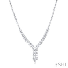 ASHI Diamond ""Y"" Necklace 996P3PPFGNKWG