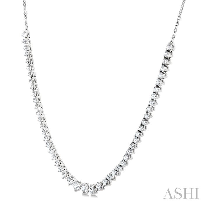 ASHI Halfway Riviera Diamond Necklace 997Z2PPFGNKWG-1.75