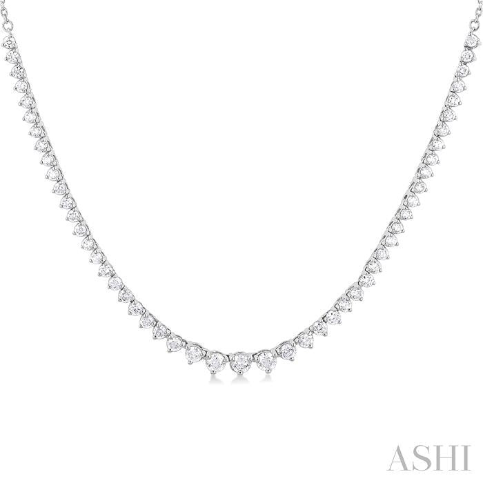 ASHI Halfway Riviera Diamond Necklace 997Z2PPFGNKWG-1.75