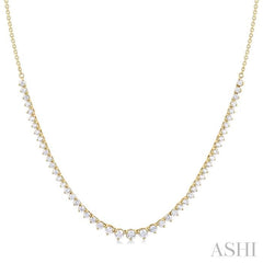 ASHI Halfway Riviera Diamond Necklace 997Z2PPFGNKYG-1.75