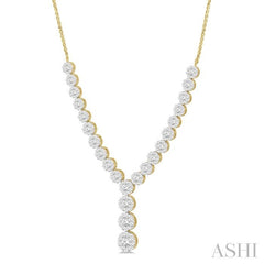 ASHI Lovebright Diamond Necklace 99822PPFGNKYW