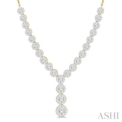 ASHI Lovebright Diamond Necklace 99822PPFGNKYW