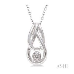 ASHI Silver Diamond Fashion Pendant 86069PPSSSLPD