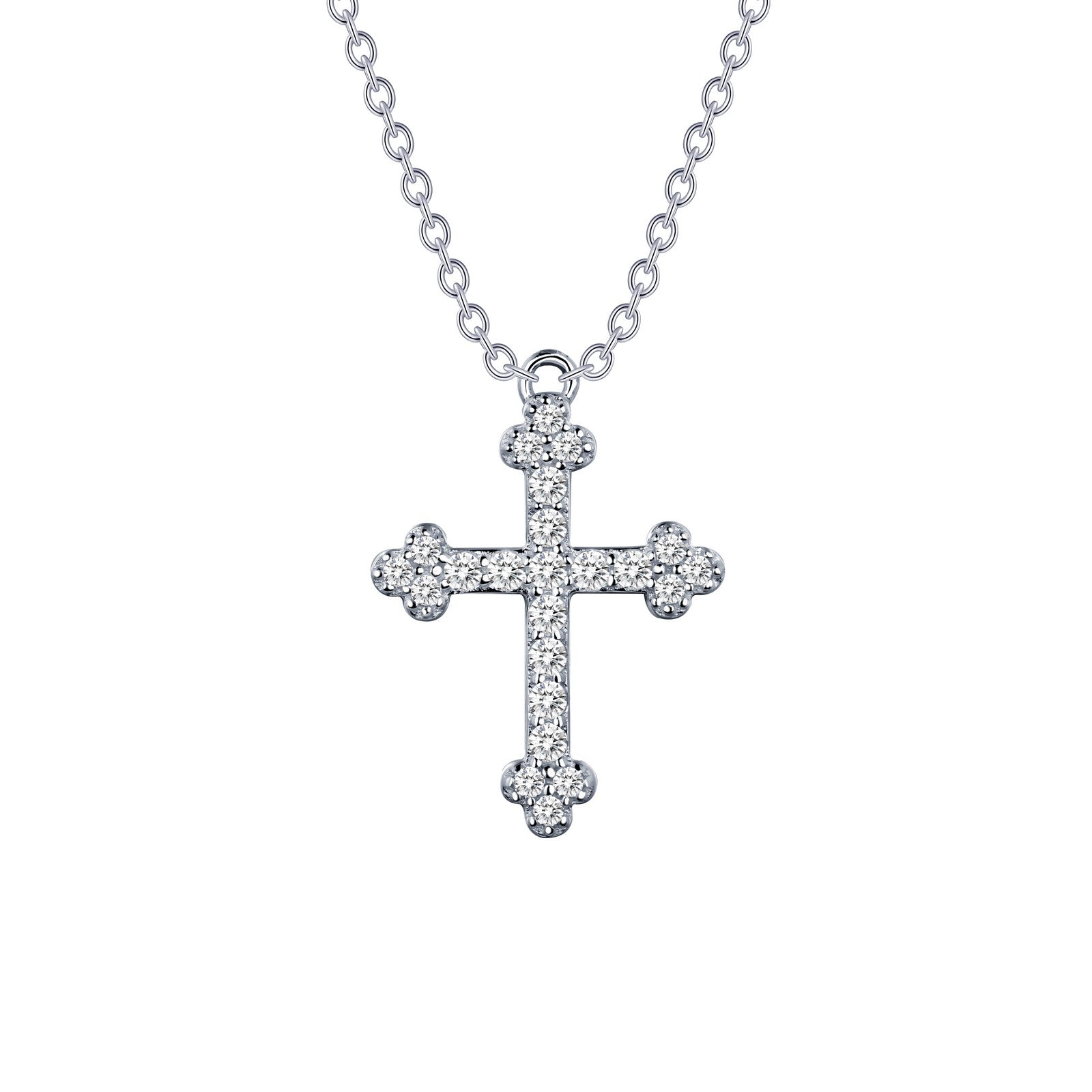 LAFONN 0.35 CTW Cross Necklace 9N025CLP18