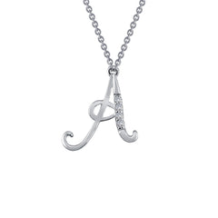 LAFONN Letter M Pendant Necklace 9N071CLP18