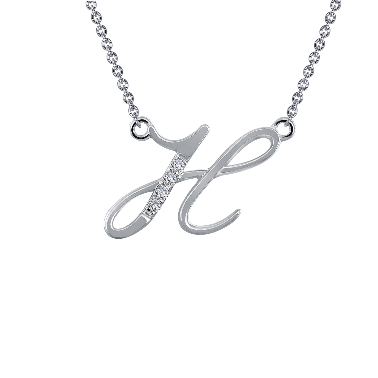 LAFONN Letter A Pendant Necklace 9N057CLP18