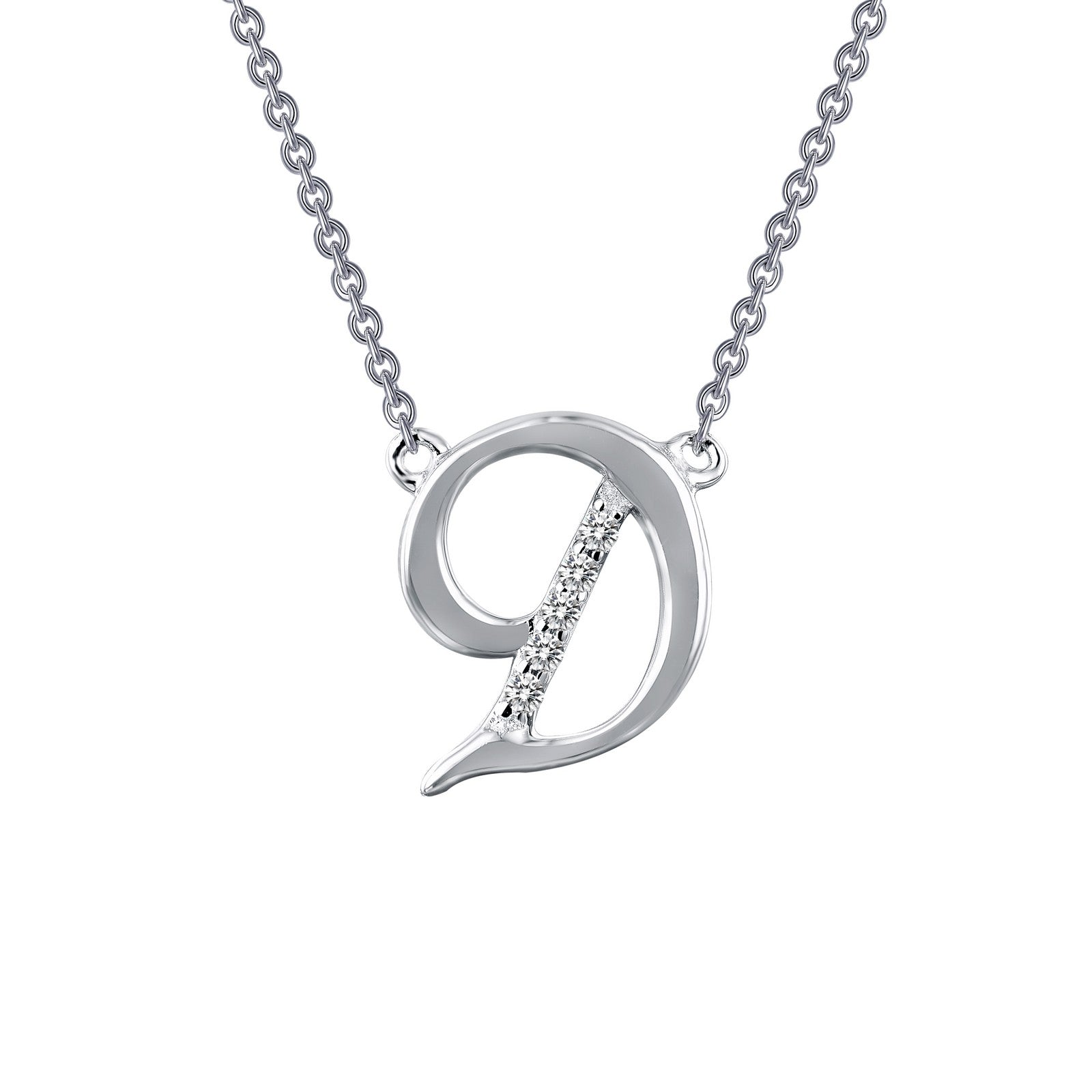 LAFONN Letter B Pendant Necklace 9N070CLP18