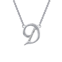 LAFONN Letter S Pendant Necklace 9N065CLP18