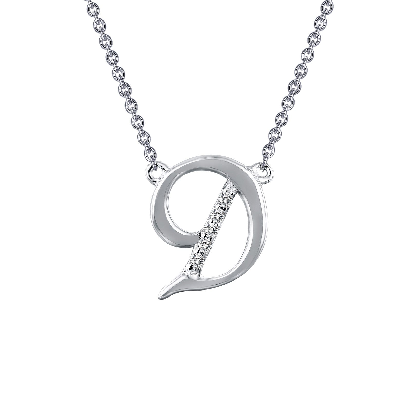 LAFONN Letter J Pendant Necklace 9N068CLP18