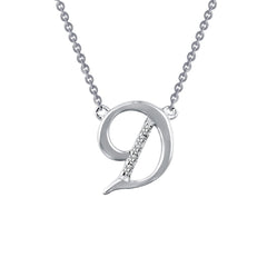 LAFONN Letter J Pendant Necklace 9N068CLP18