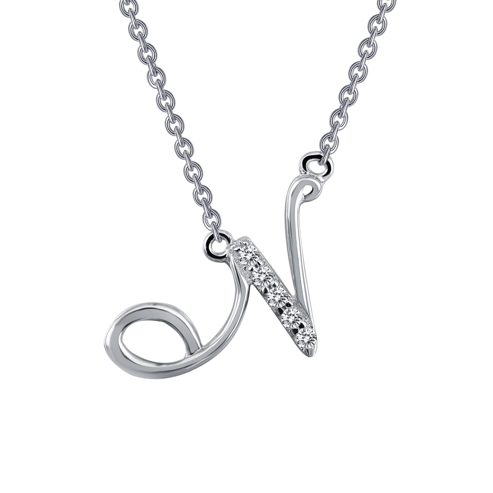 LAFONN Letter J Pendant Necklace 9N068CLP18