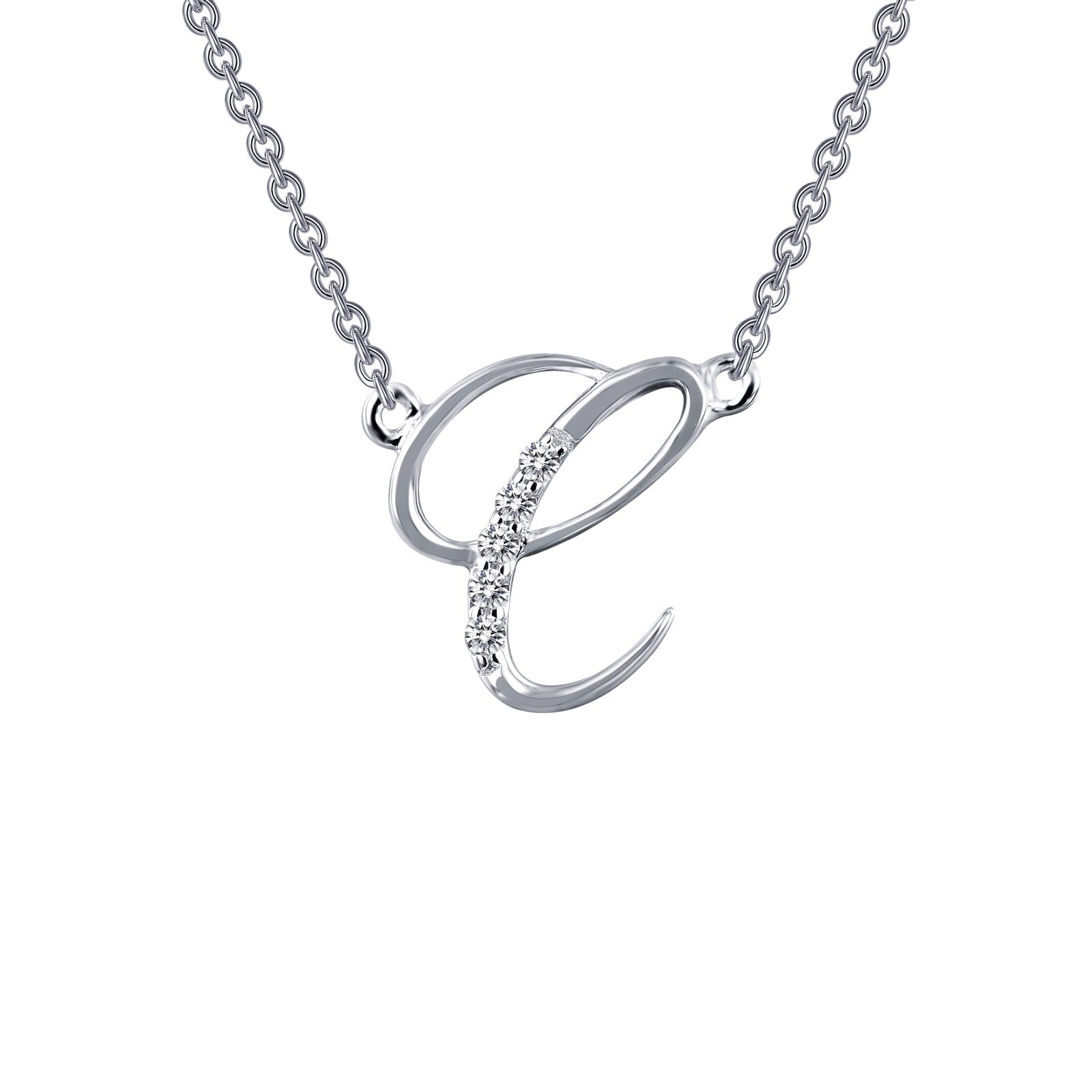 LAFONN Letter J Pendant Necklace 9N068CLP18