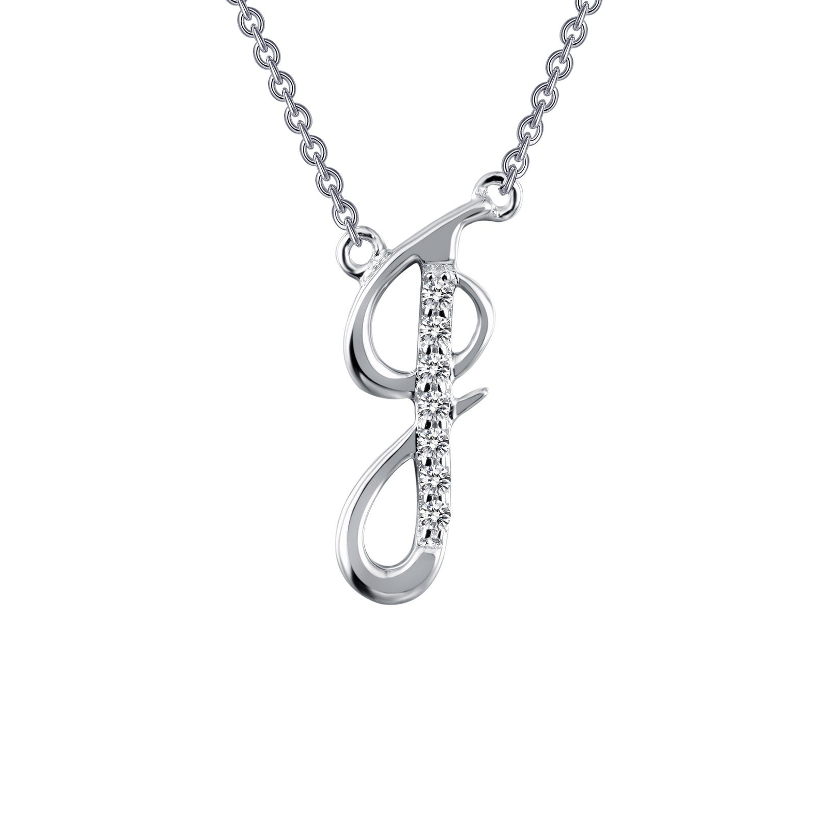 LAFONN Letter J Pendant Necklace 9N068CLP18
