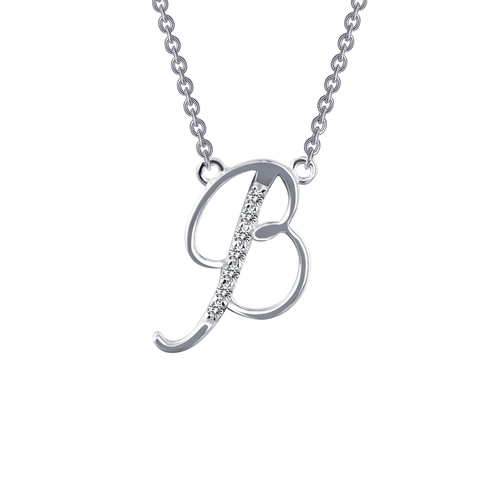 LAFONN Letter J Pendant Necklace 9N068CLP18