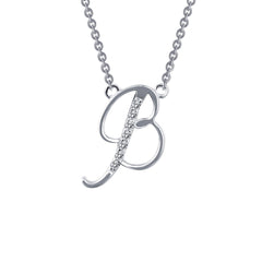 LAFONN Letter J Pendant Necklace 9N068CLP18
