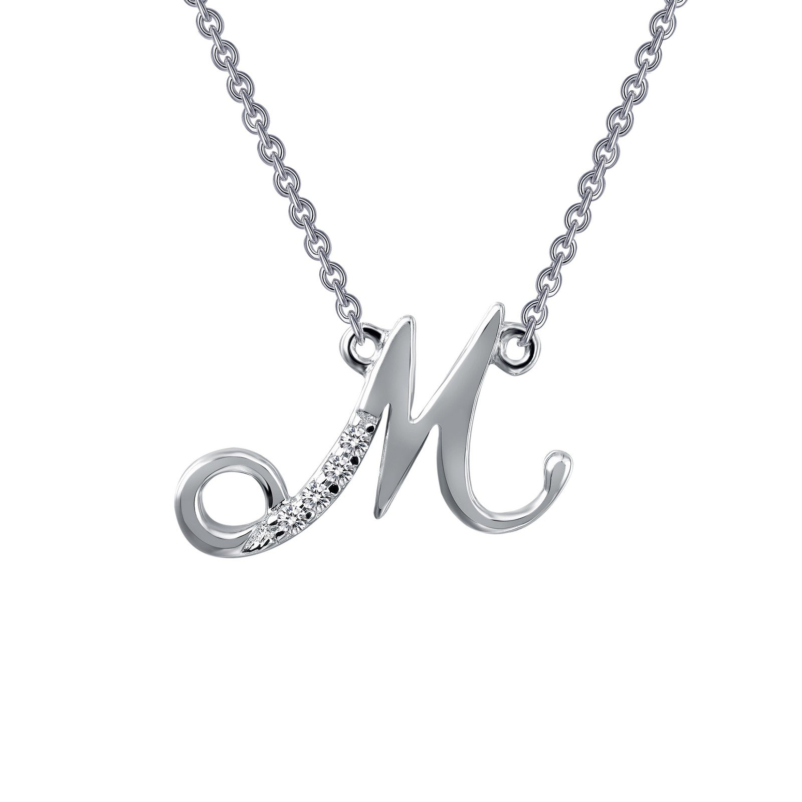 LAFONN Letter H Pendant Necklace 9N061CLP18