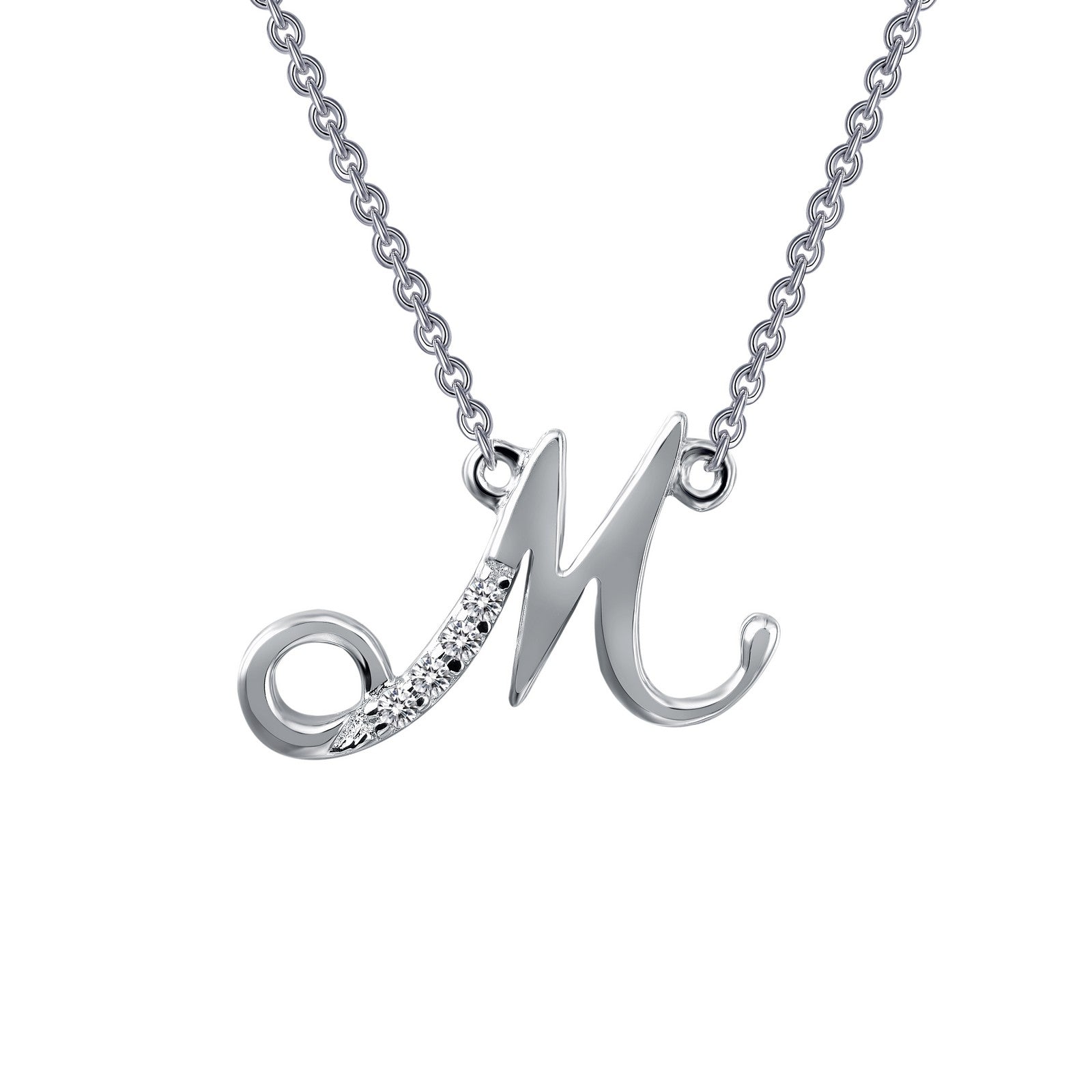 LAFONN Letter J Pendant Necklace 9N068CLP18