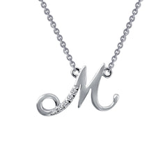 LAFONN Letter J Pendant Necklace 9N068CLP18