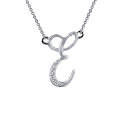 LAFONN Letter J Pendant Necklace 9N068CLP18
