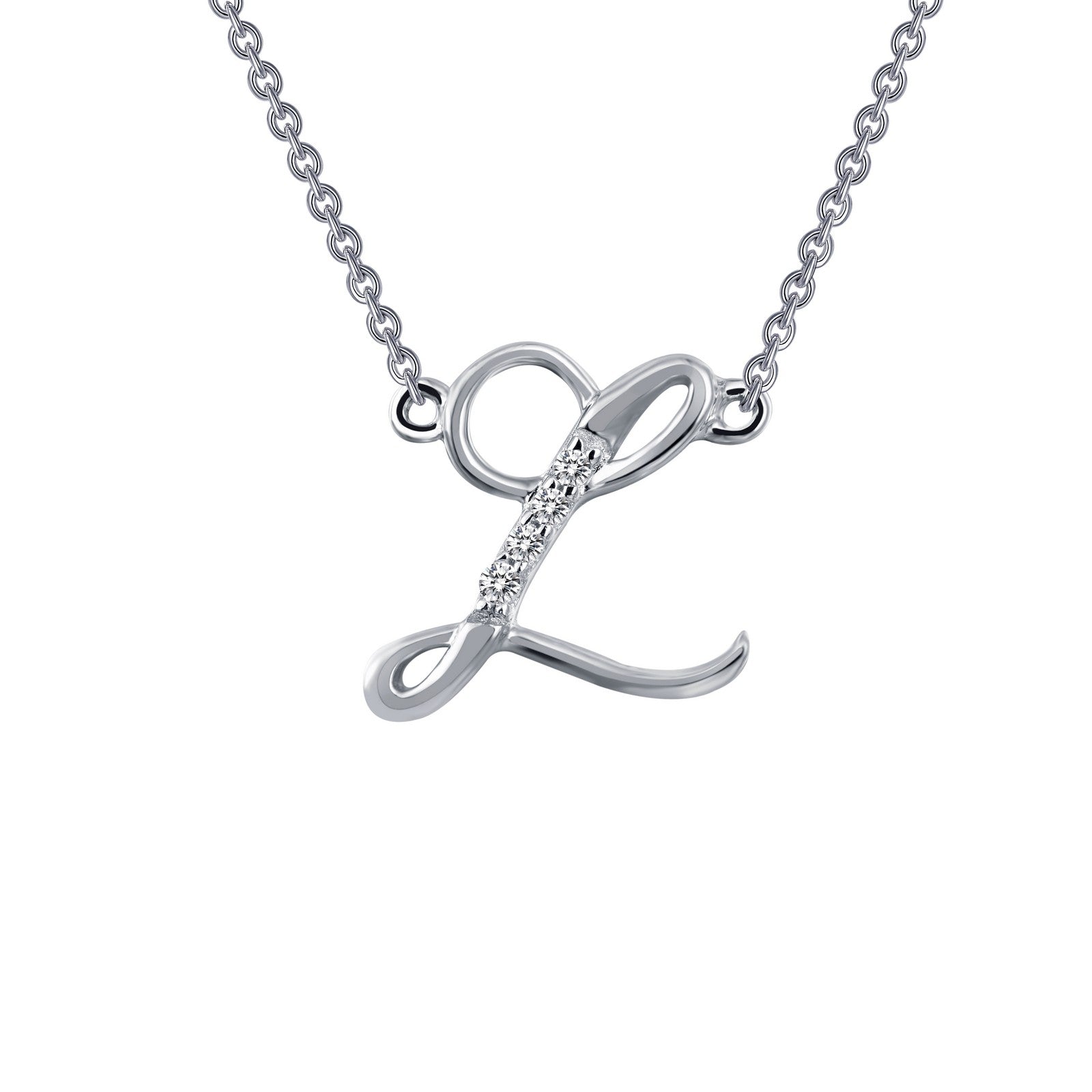 LAFONN Letter H Pendant Necklace 9N061CLP18