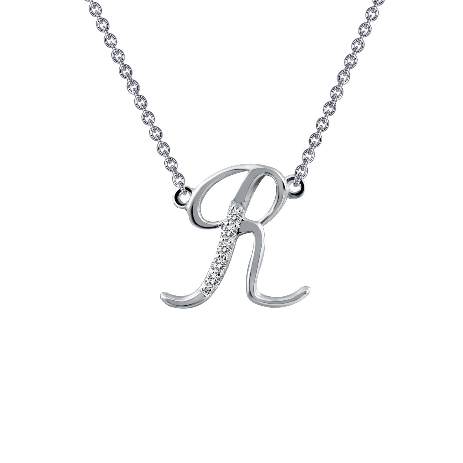 LAFONN Letter S Pendant Necklace 9N065CLP18