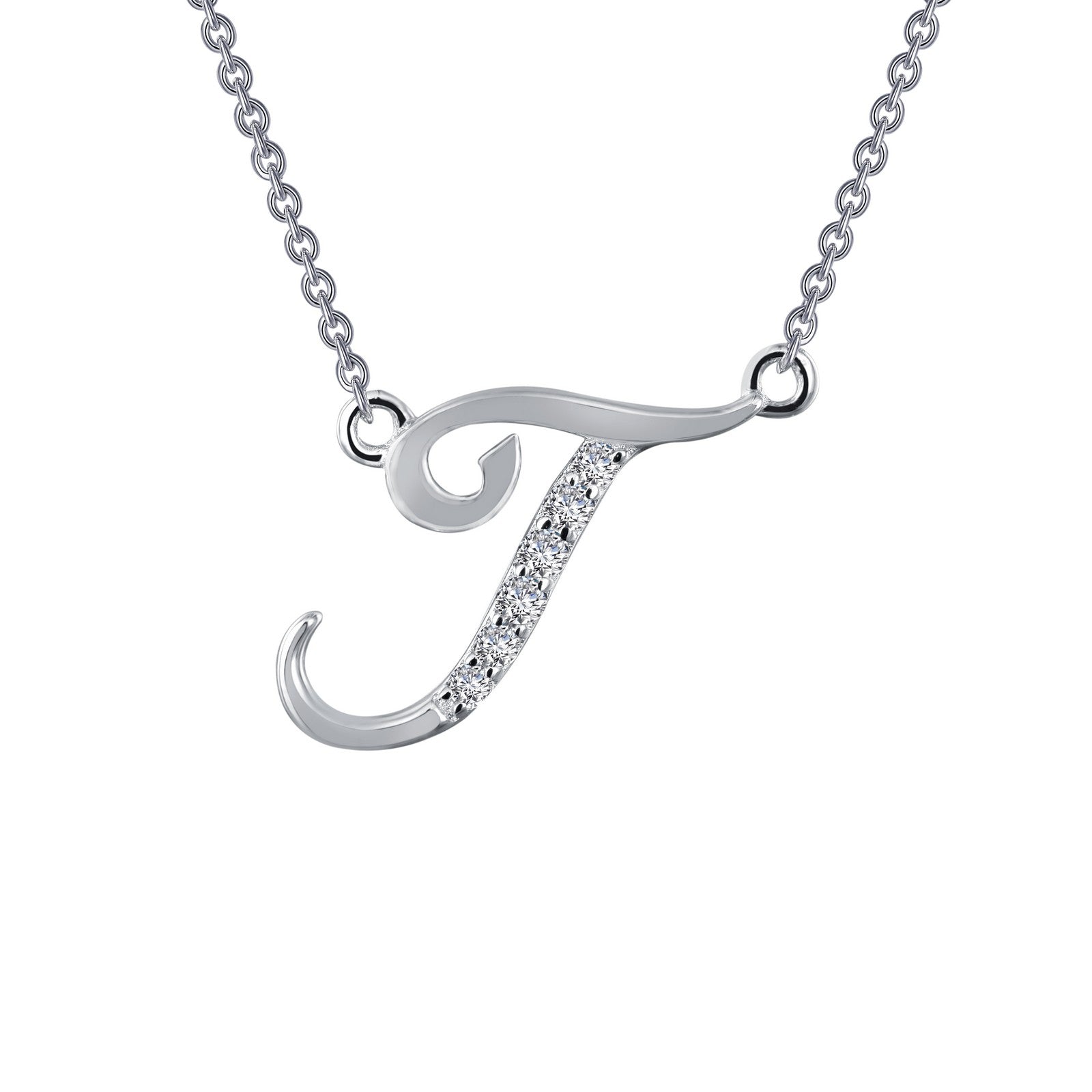 LAFONN Letter N Pendant Necklace 9N066CLP18