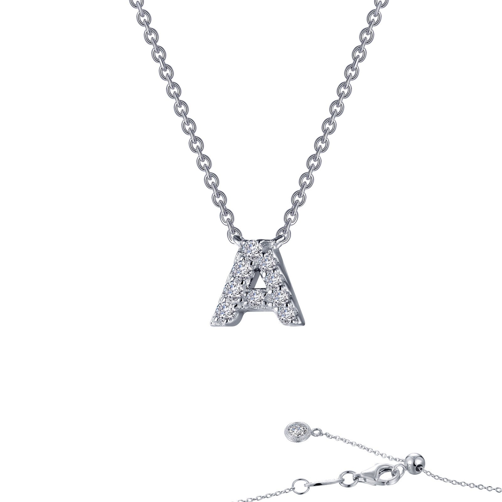 LAFONN Letter D Pendant Necklace 9N084CLP20