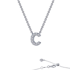 LAFONN Letter D Pendant Necklace 9N084CLP20