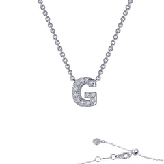 LAFONN Letter S Pendant Necklace 9N099CLP20