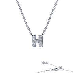 LAFONN Letter B Pendant Necklace 9N082CLP20