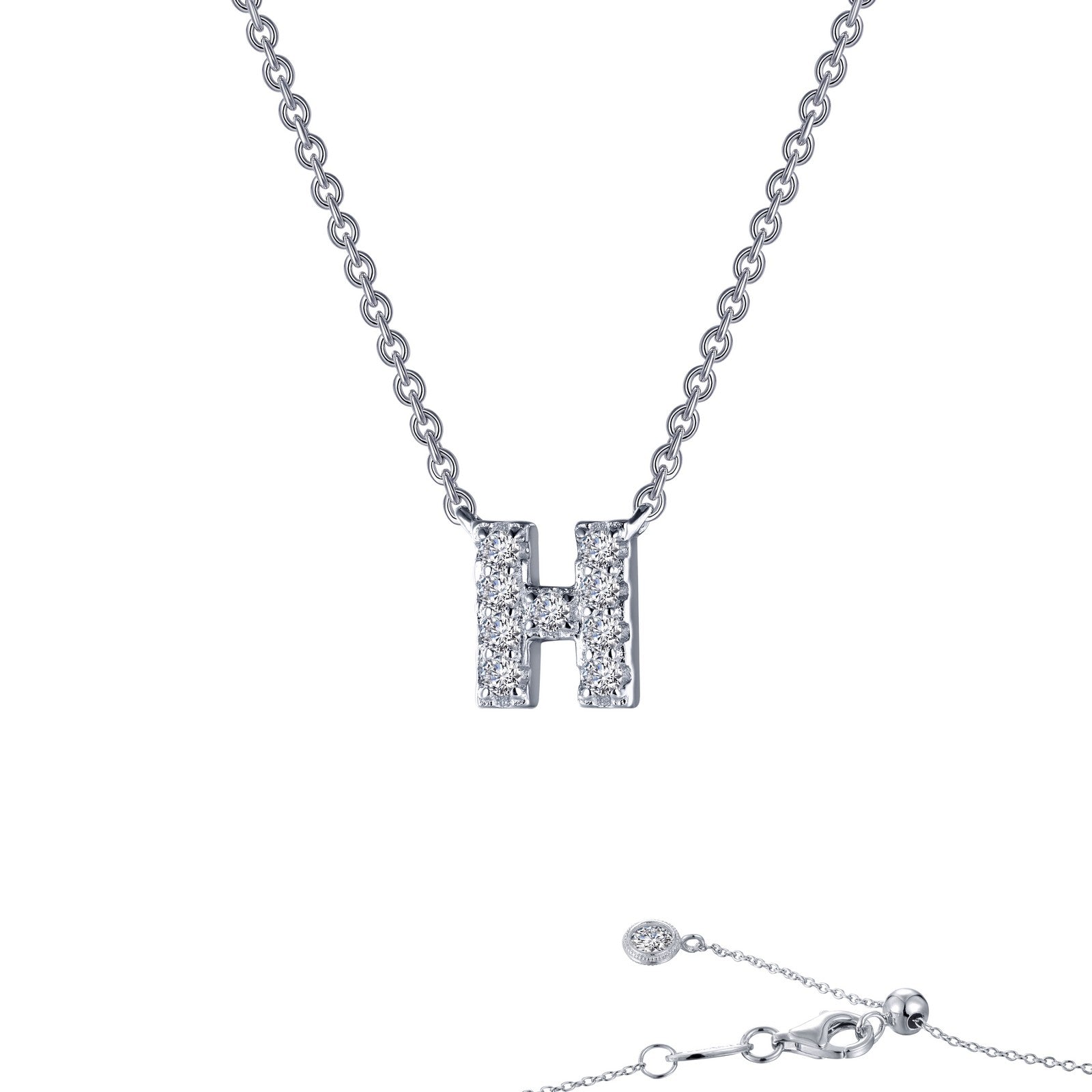 LAFONN Letter D Pendant Necklace 9N084CLP20