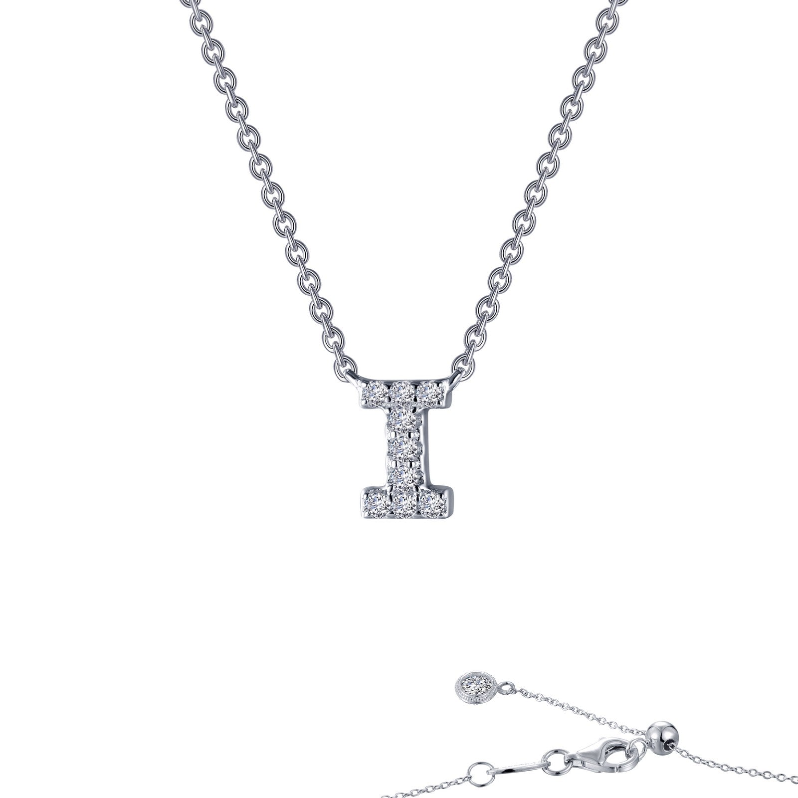 LAFONN Letter D Pendant Necklace 9N084CLP20