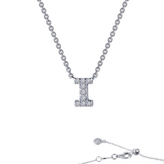 LAFONN Letter D Pendant Necklace 9N084CLP20