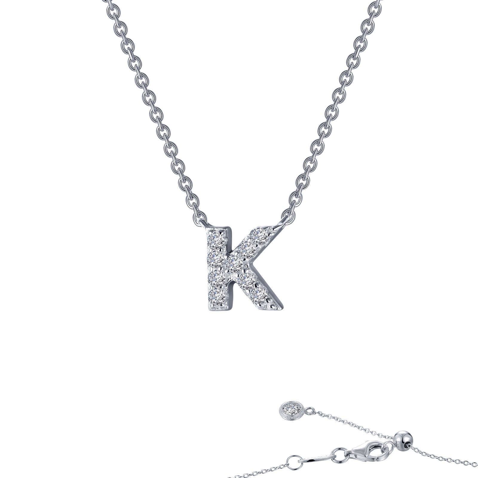 LAFONN Letter L Pendant Necklace 9N092CLP20